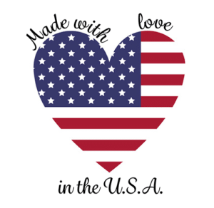 Made with love in the USA