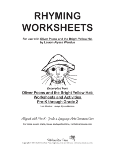 Rhyming Activities and Worksheets Pre-K through Grade 2