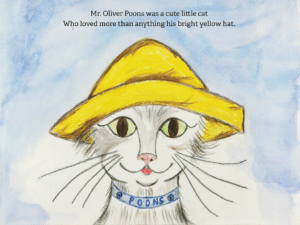 Oliver Poons and the Bright Yellow Hat: Page 1