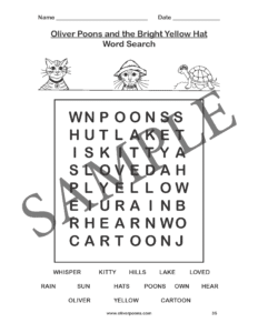 Preview: Oliver Poons Word Search