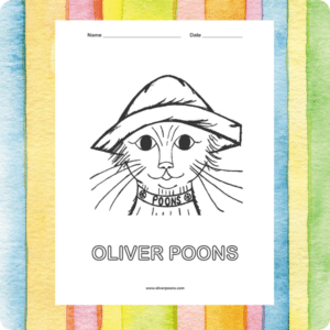 Oliver Poons Character Coloring Pages
