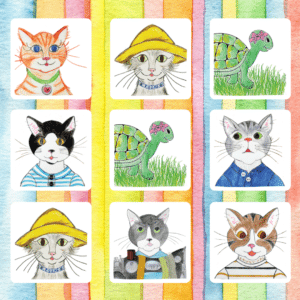 Character Memory Game for Kids