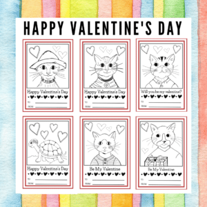 Free Printable Valentine's Cards for Kids