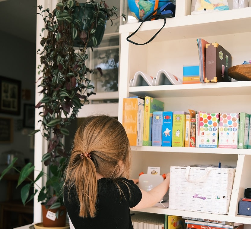 Kindergarten Homeschool Space