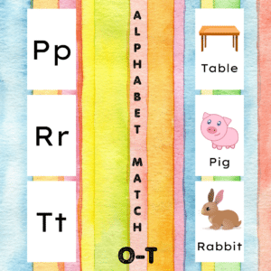 alphabet match 10