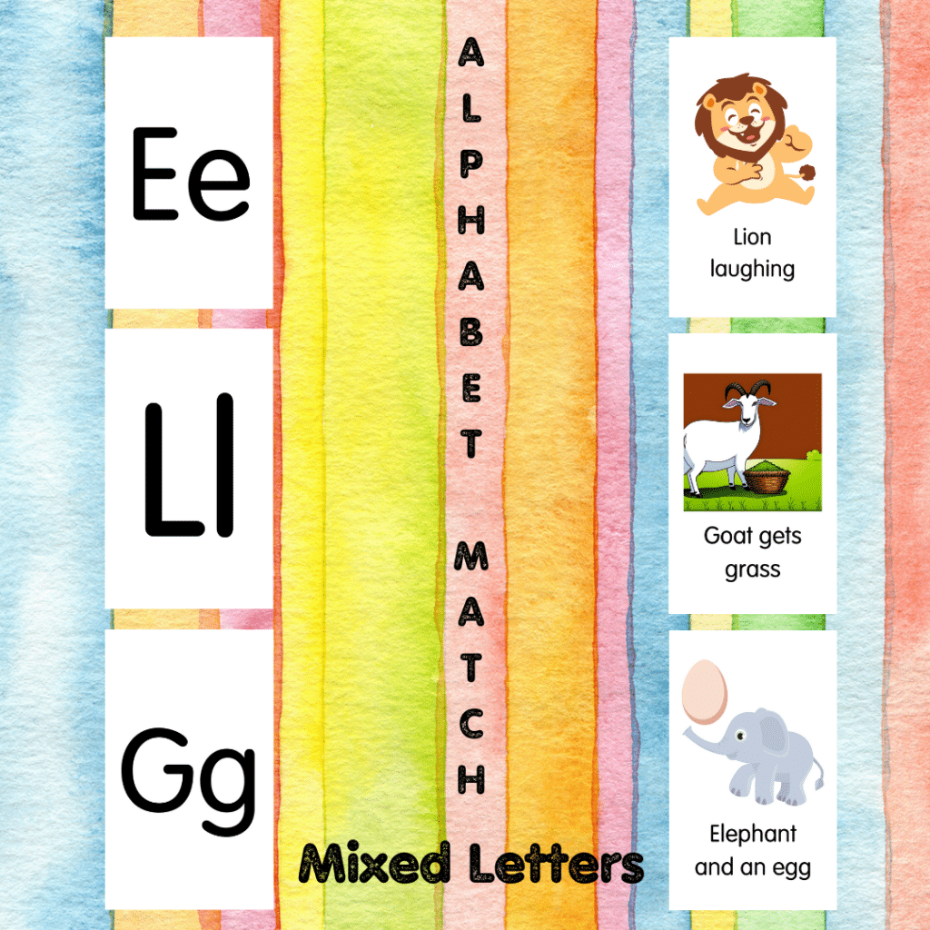 alphabet match 19