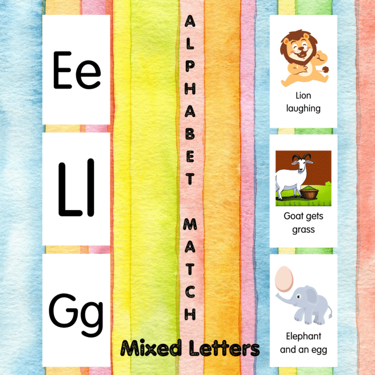 Mixed Letters – Matching Letters to Phrases