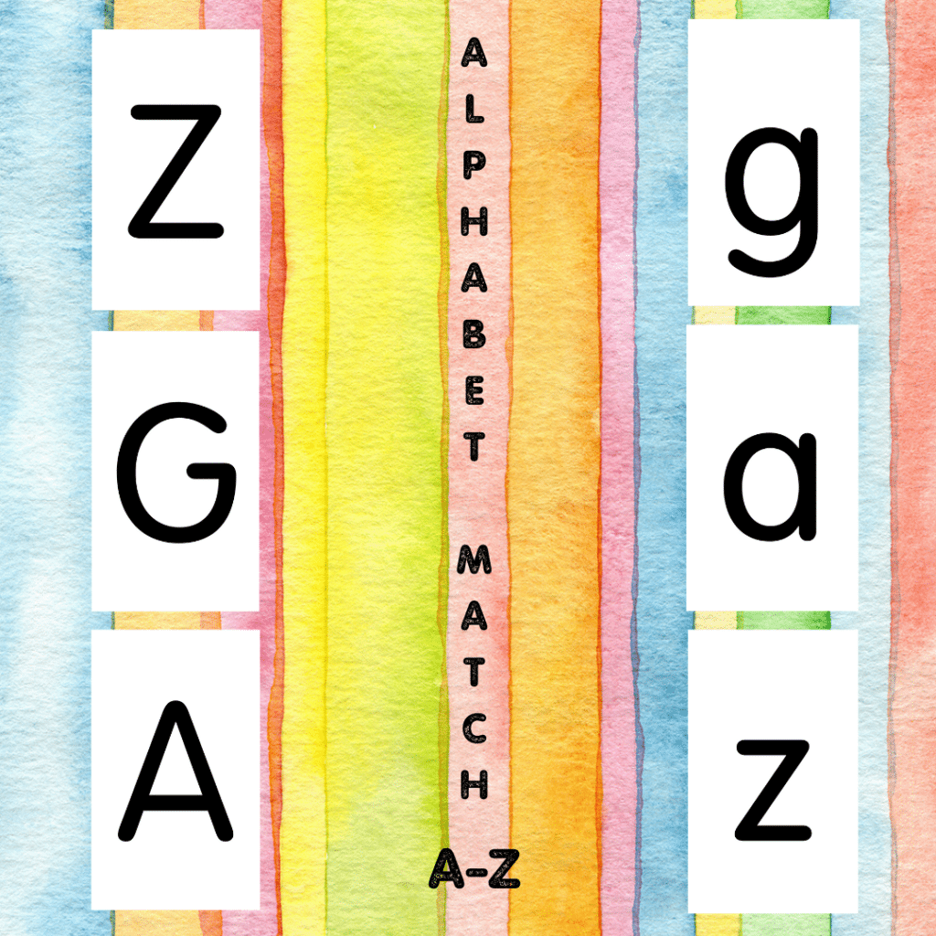 alphabet match 24