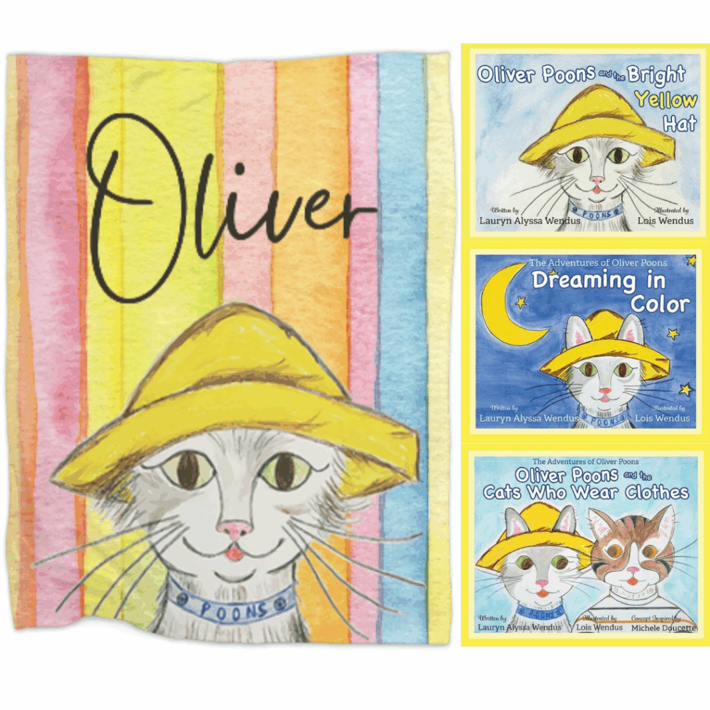 Book and Blanket Gift Set for Kids